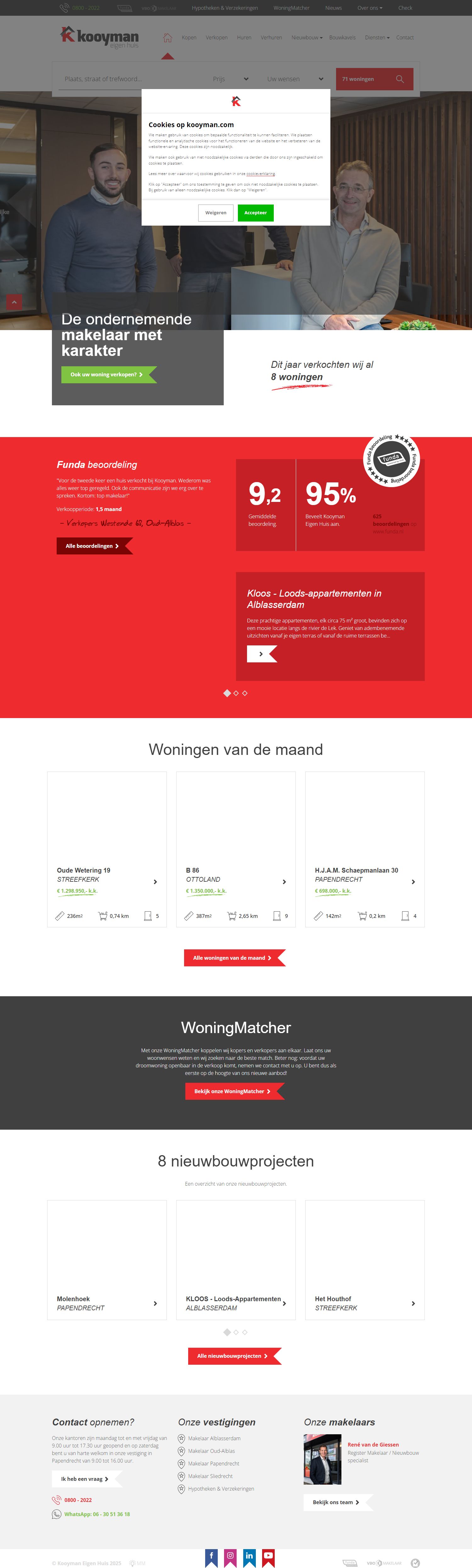 Foto van het kantoor van Kooyman Eigen Huis B.V.