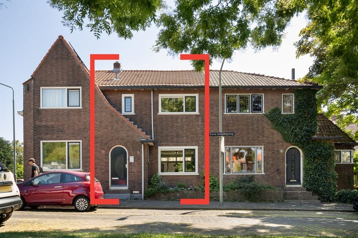 Korte Scheidingsweg 2 in Dordrecht foto