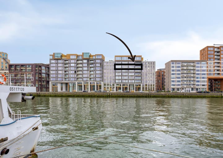 Kratonkade 576 in Rotterdam foto