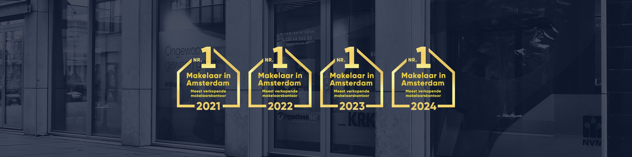 Kantoorfoto KRK Makelaars Amsterdam