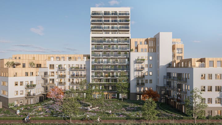 Kronenburgsingel 10-12 in Arnhem foto