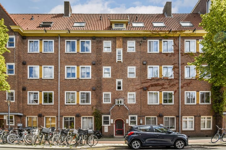 Krugerstraat 21A in Amsterdam foto