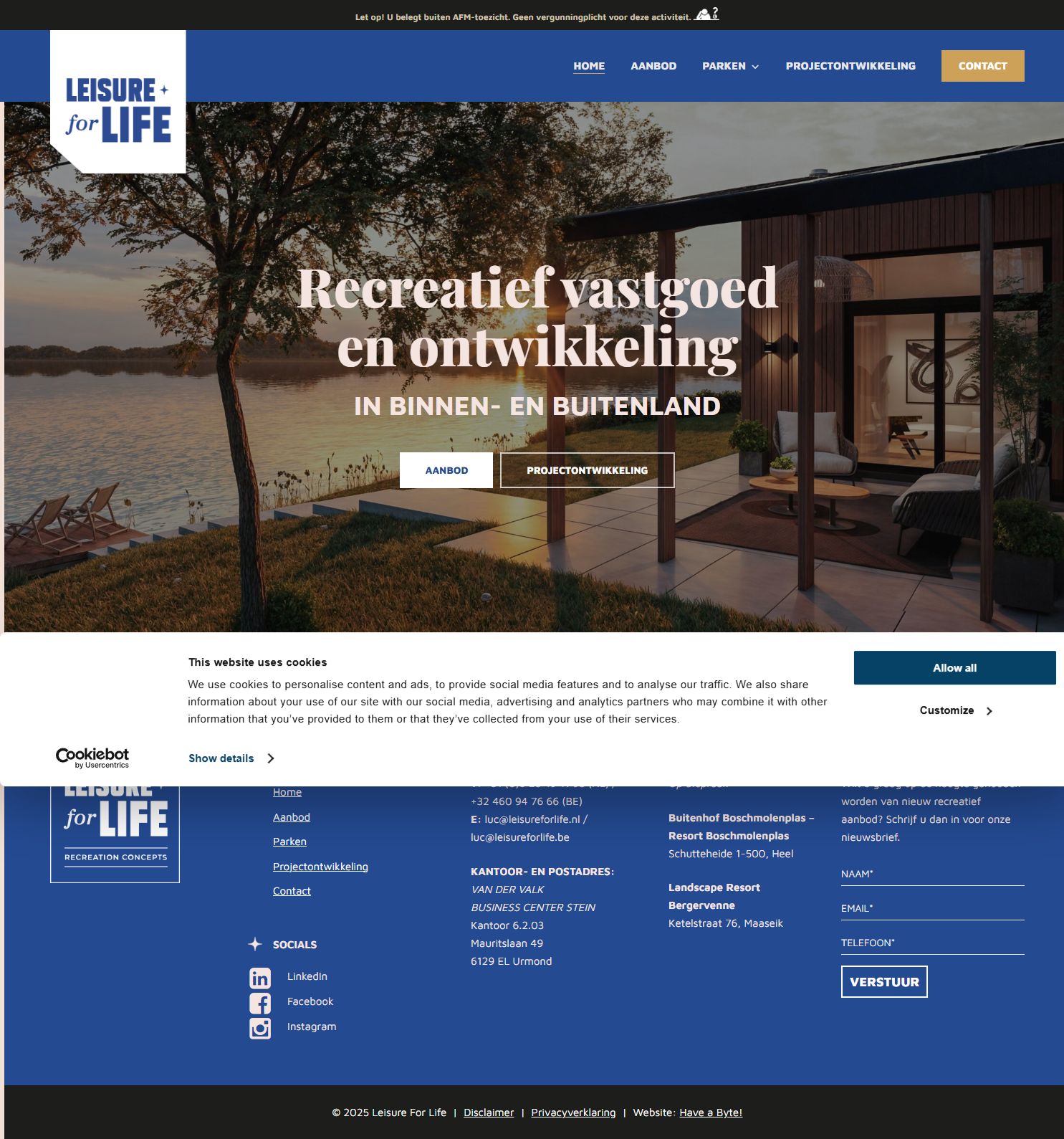 Kantoorfoto Leisure for Life