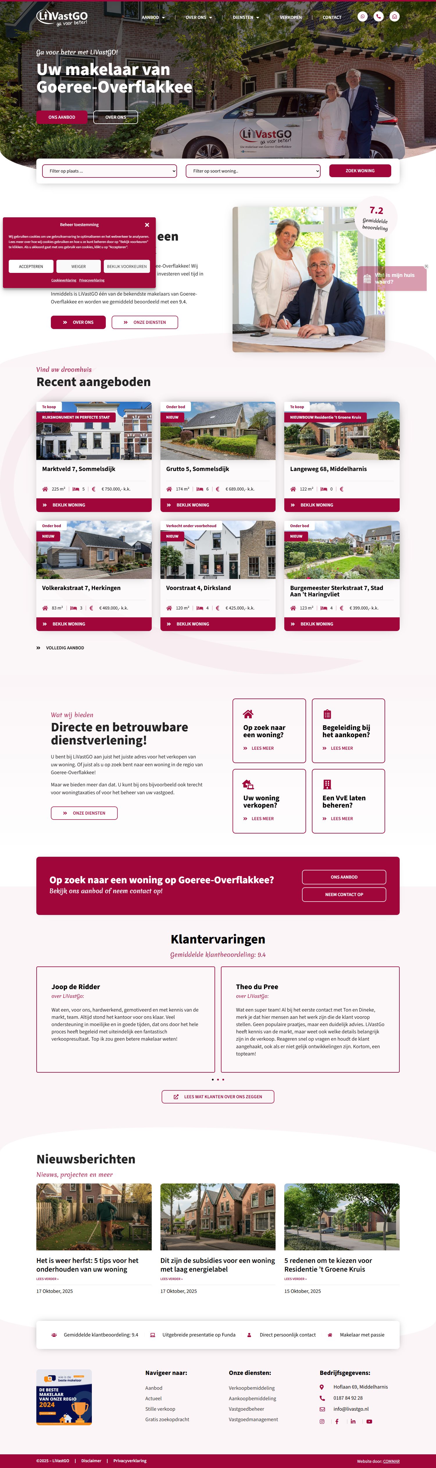 Kantoorfoto LiVastGO Makelaardij