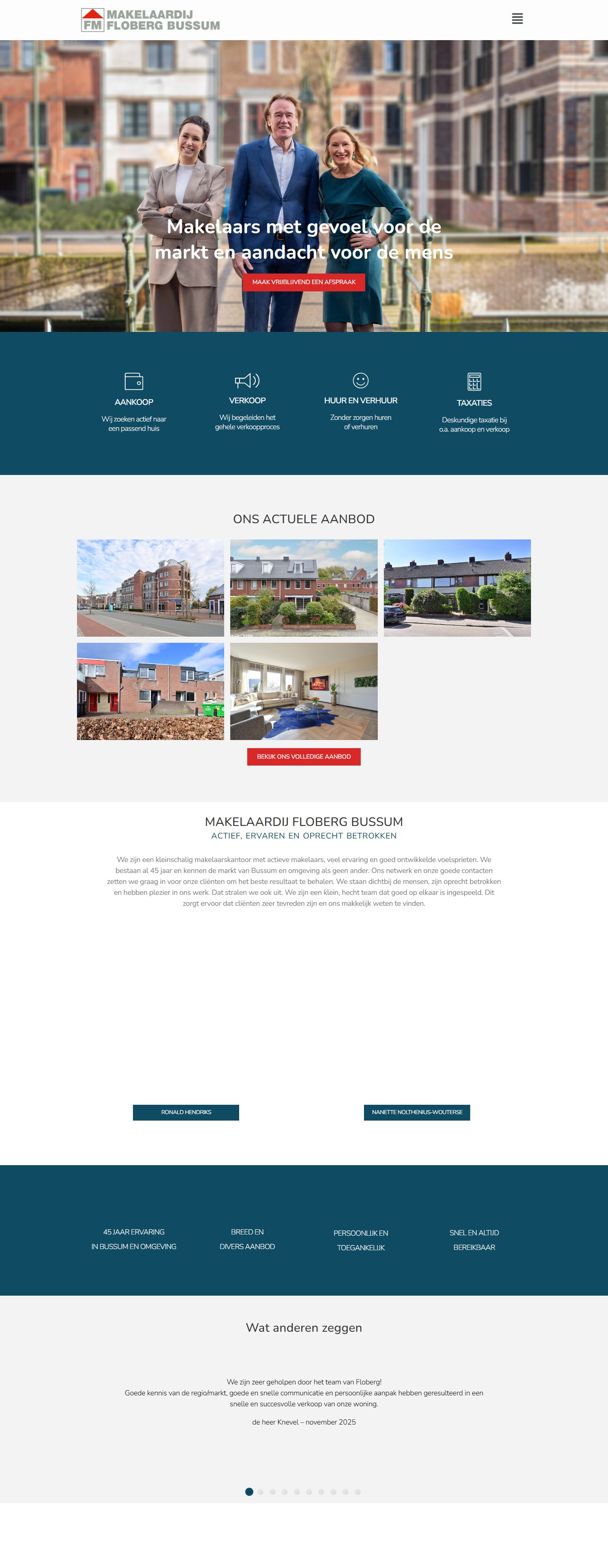 Kantoorfoto Makelaardij Floberg Bussum