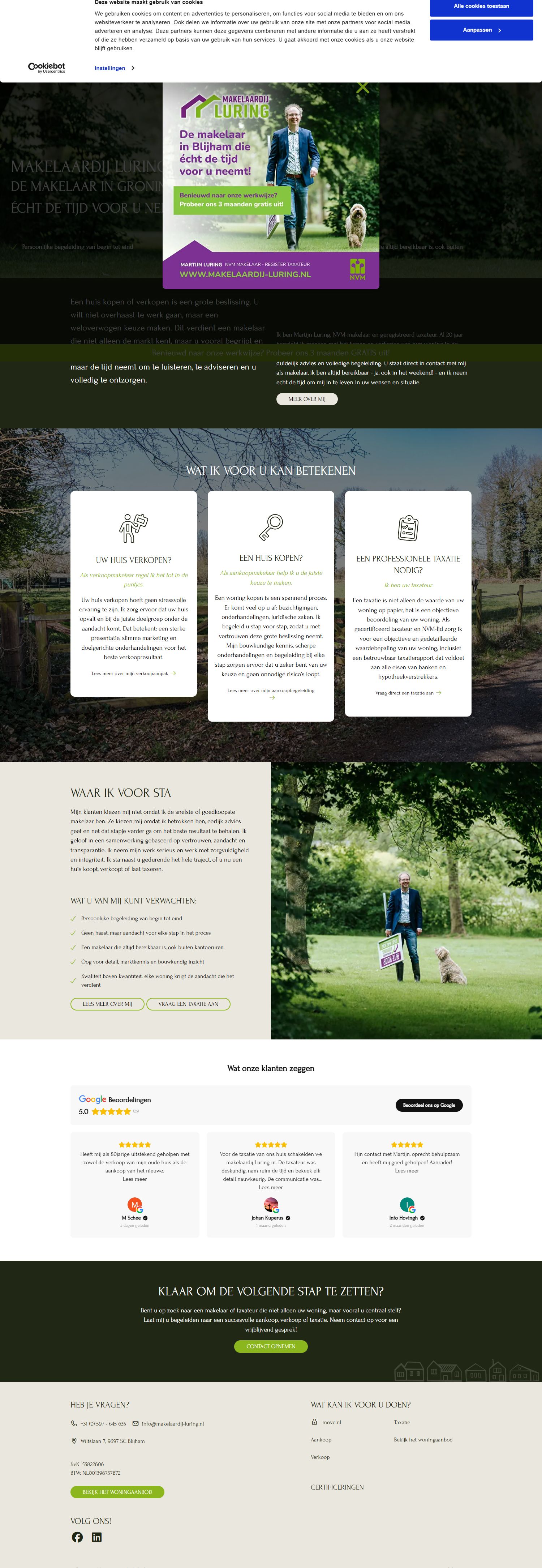 Kantoorfoto Makelaardij Luring