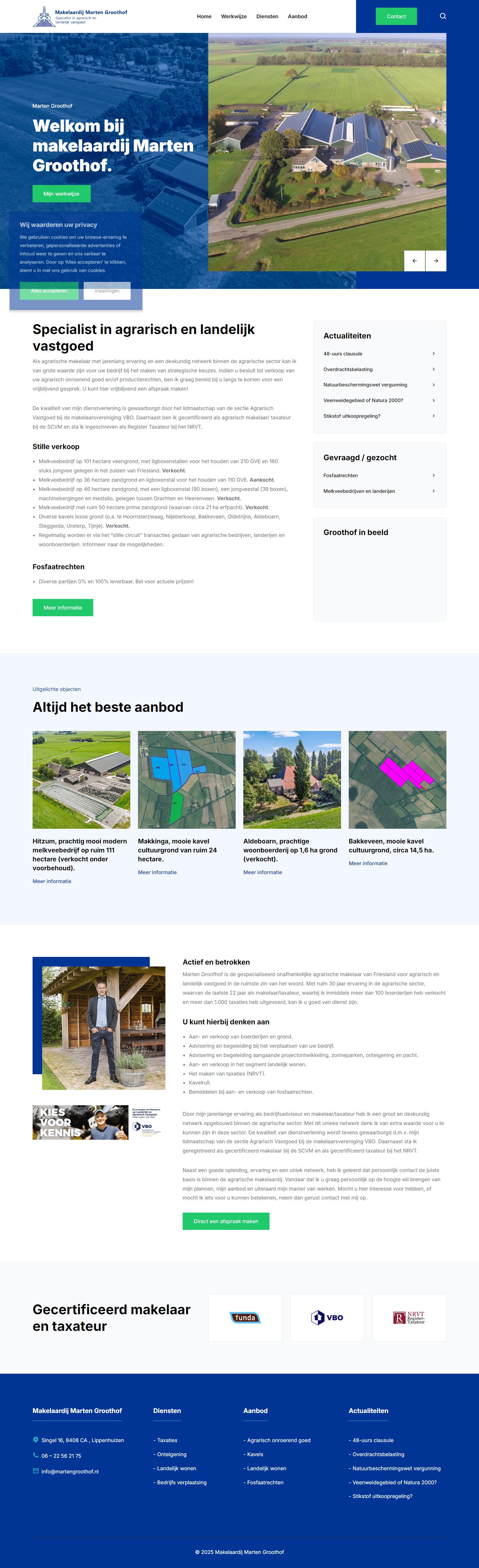 Kantoorfoto Makelaardij Marten Groothof B.V.