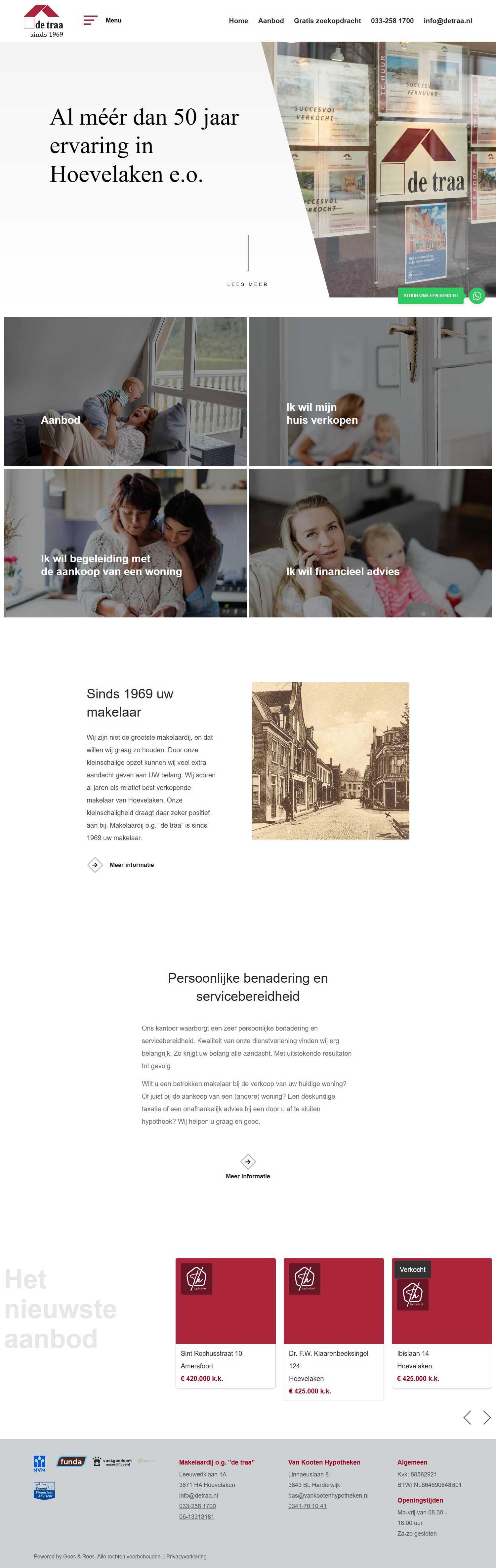 Kantoor foto van Makelaardij o.g. "de traa"