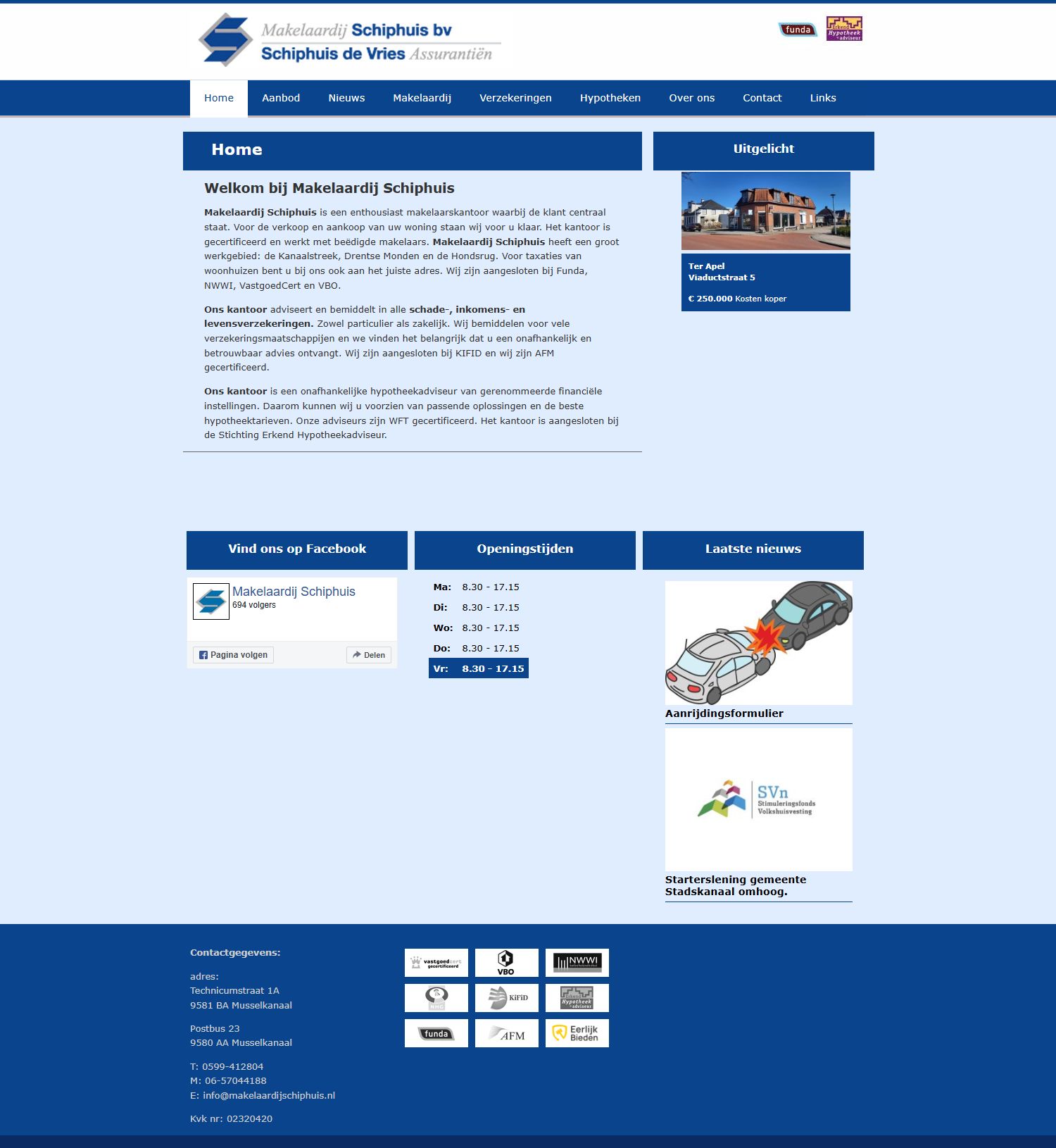 Kantoorfoto Makelaardij Schiphuis