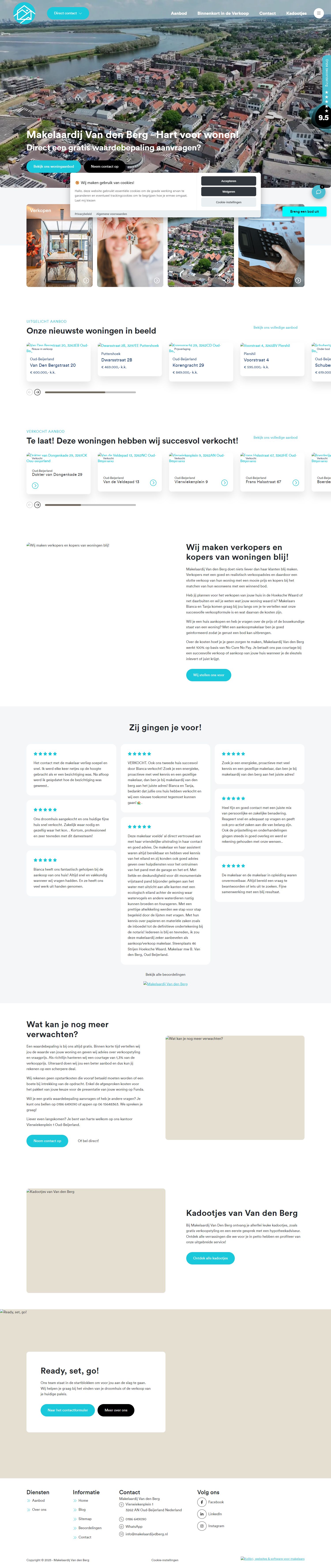 Kantoor foto van Makelaardij Van den Berg - Oud-Beijerland