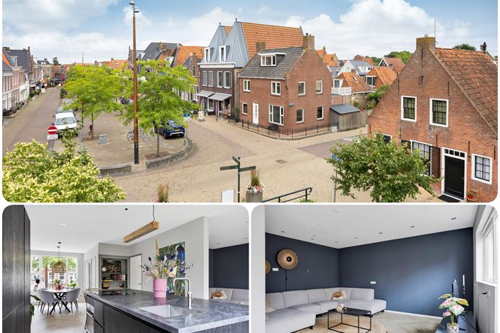 Markt 35 in Makkum foto
