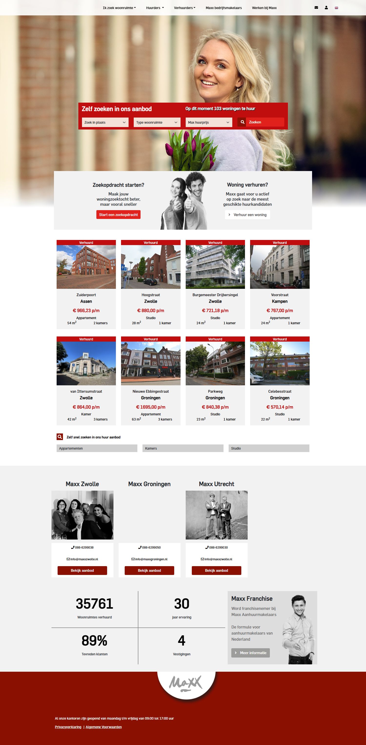 Kantoorfoto MAXX Groningen