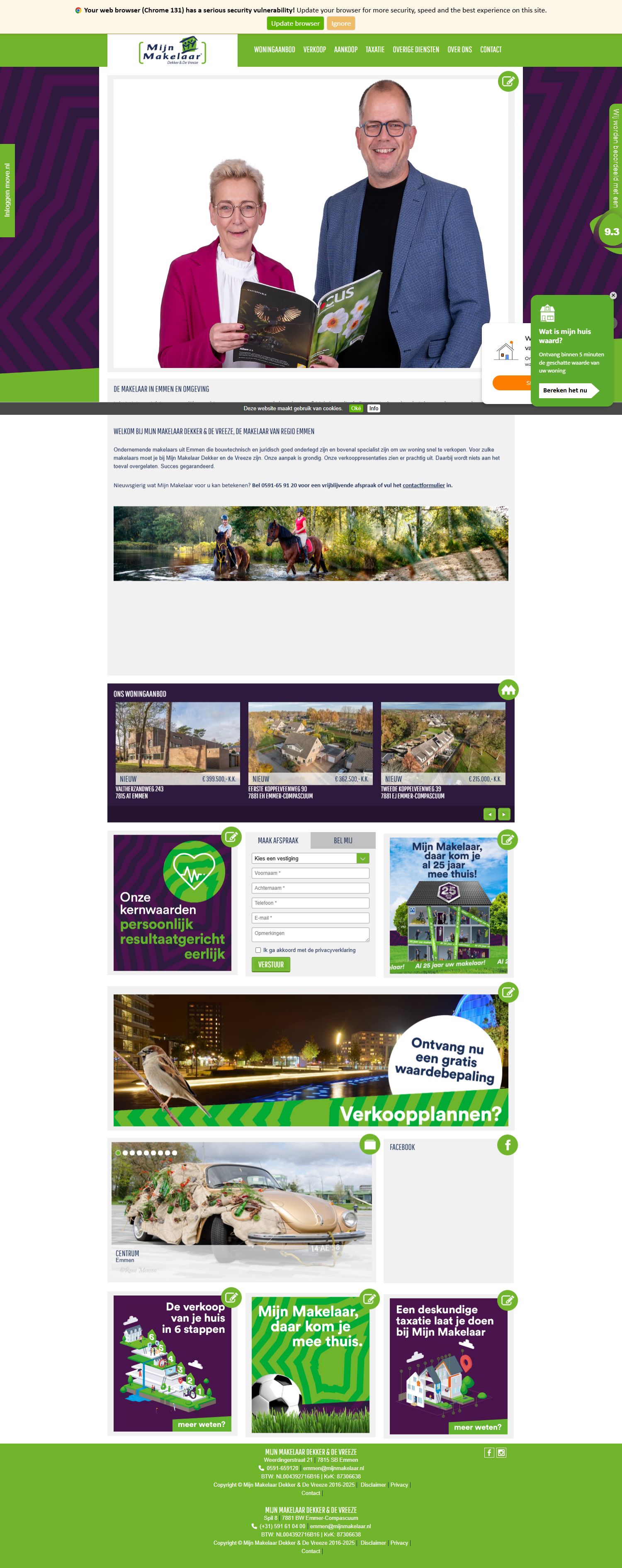 Kantoor foto van Mijn Makelaar Dekker & De Vreeze Emmer-Compascuum