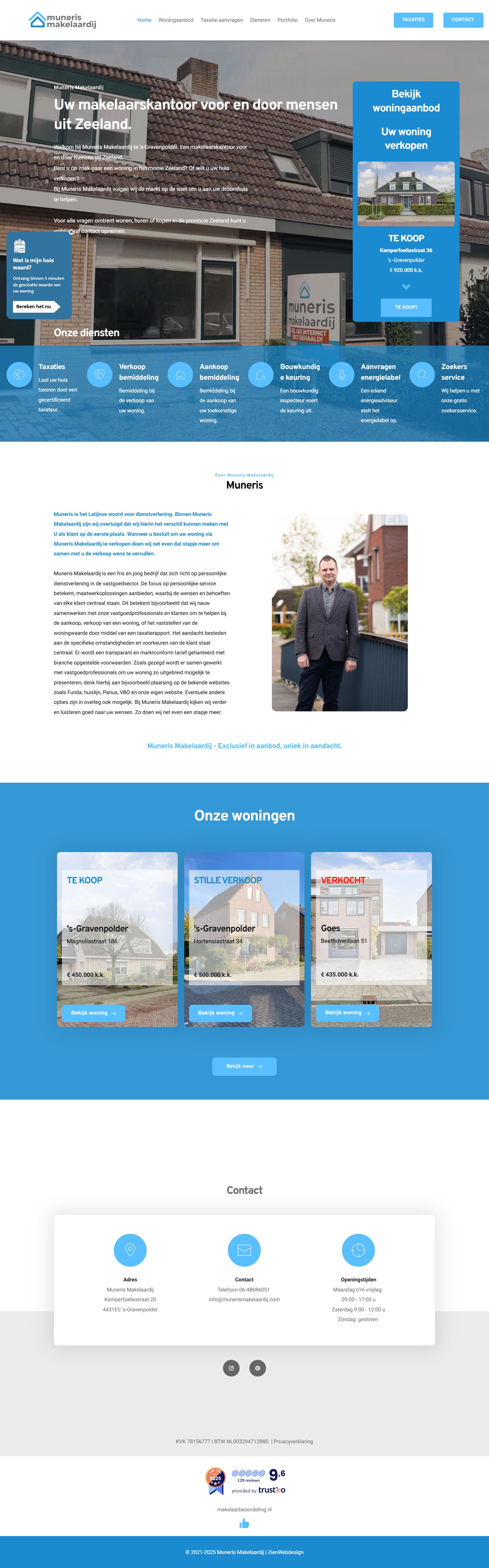 Kantoorfoto Muneris Makelaardij