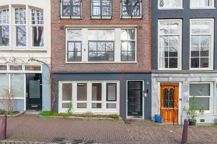 Nieuwe Herengracht 5-1 in Amsterdam foto