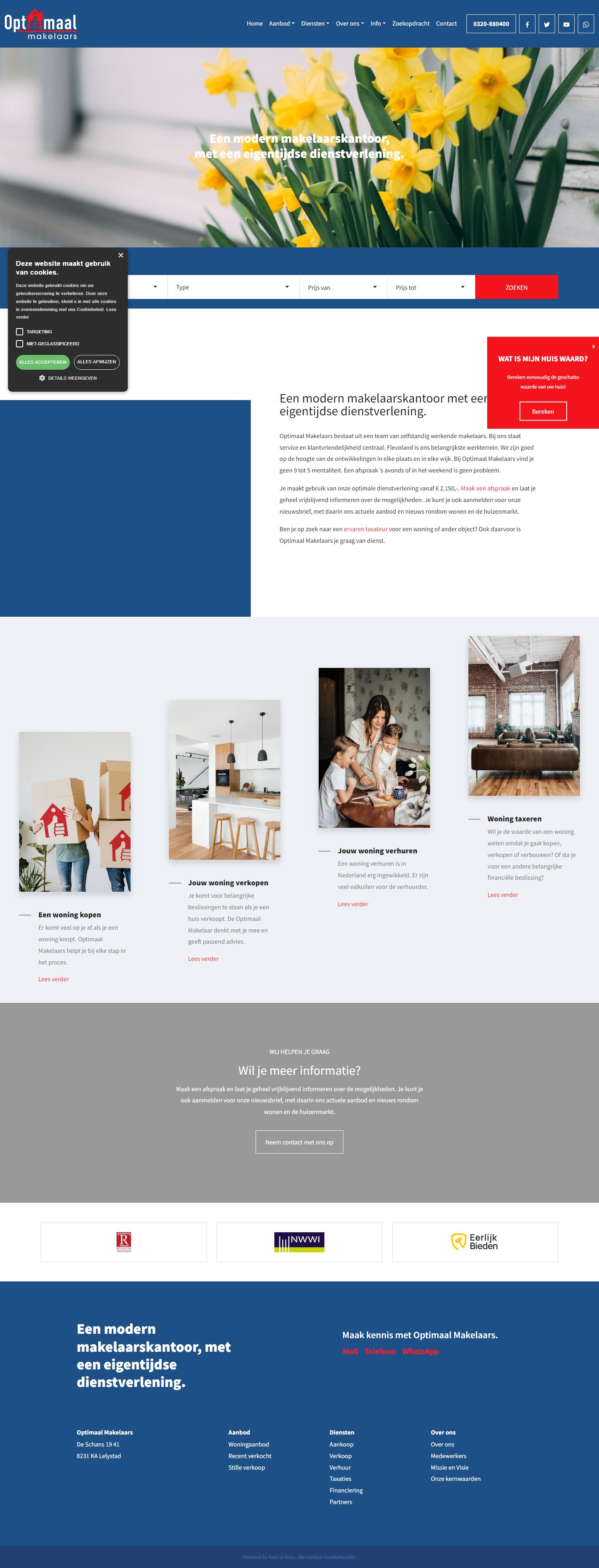 Kantoor foto van Optimaal Makelaars