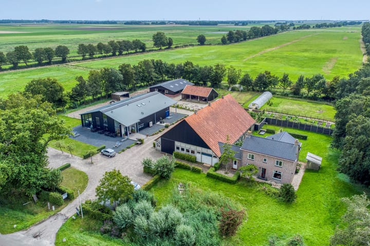 Oud Emmeloorderweg 24 in Schokland foto