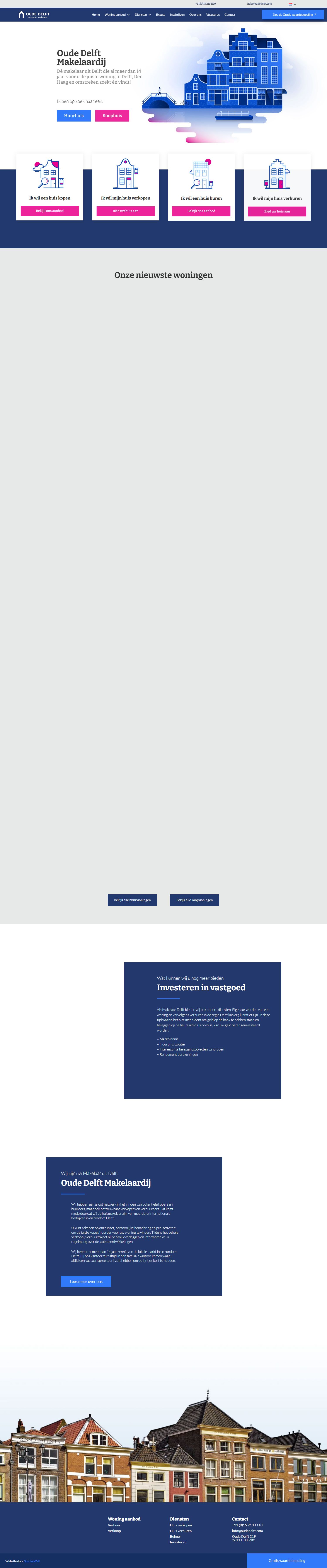 Kantoorfoto Oude Delft Makelaardij