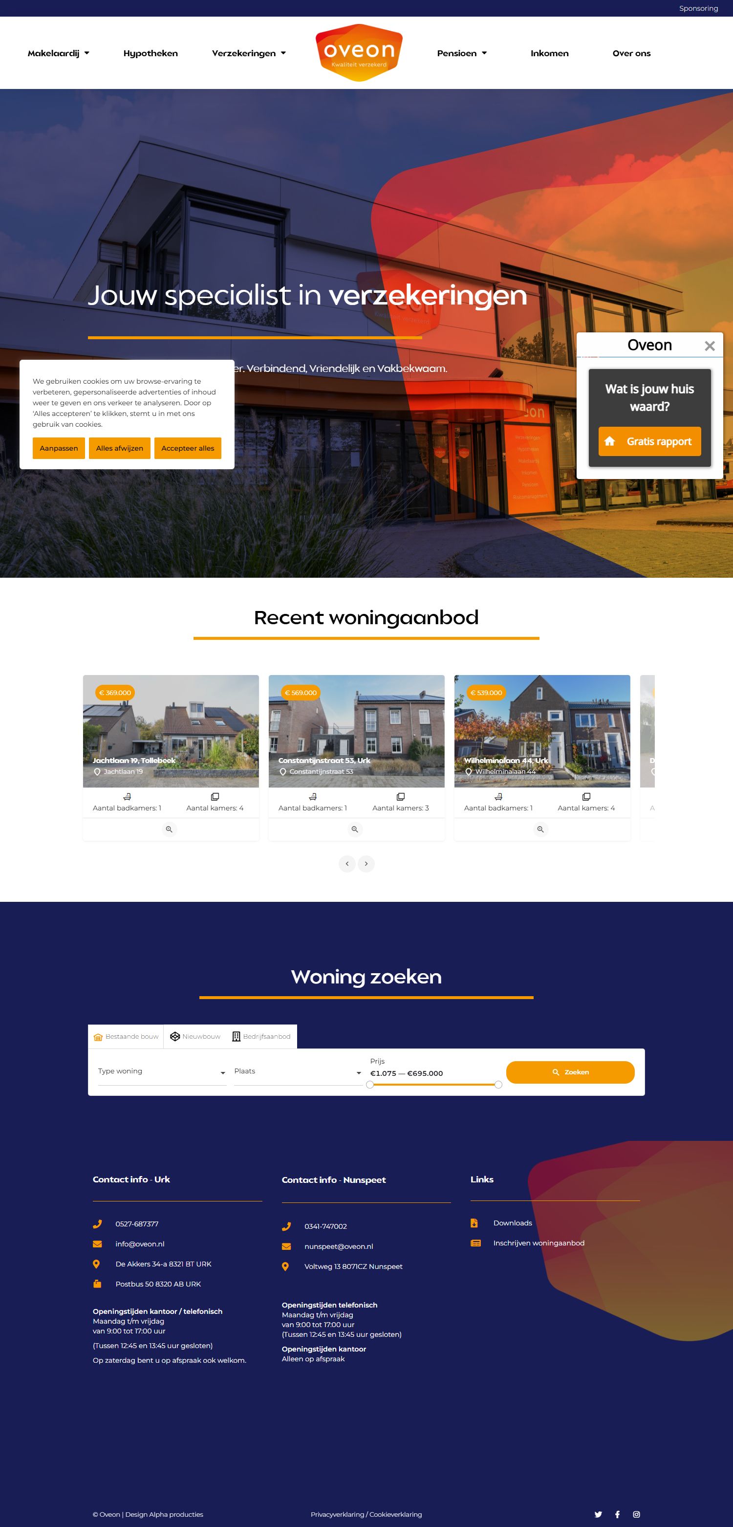 Screenshot van de website van www.scholopurk.nl