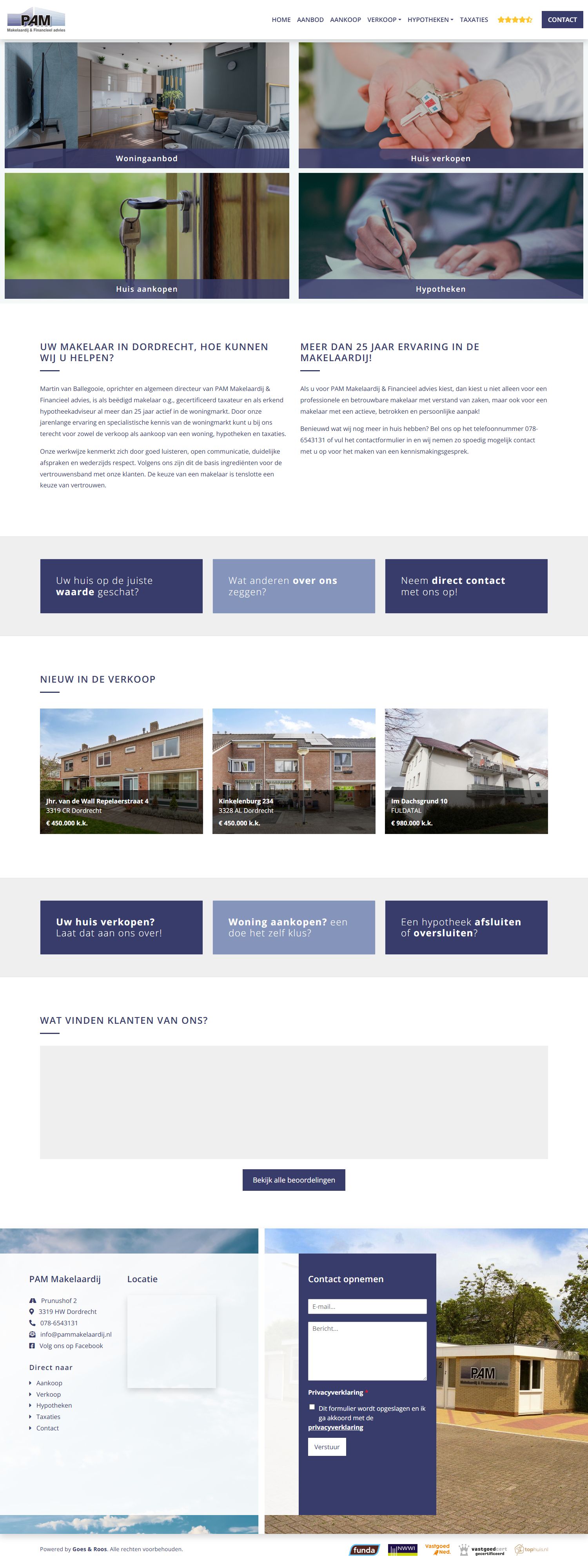 Kantoorfoto PAM Makelaardij & Financieel Advies