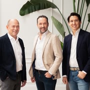 Foto van Peter Burger, Ted Luijk en Mark Jonkman