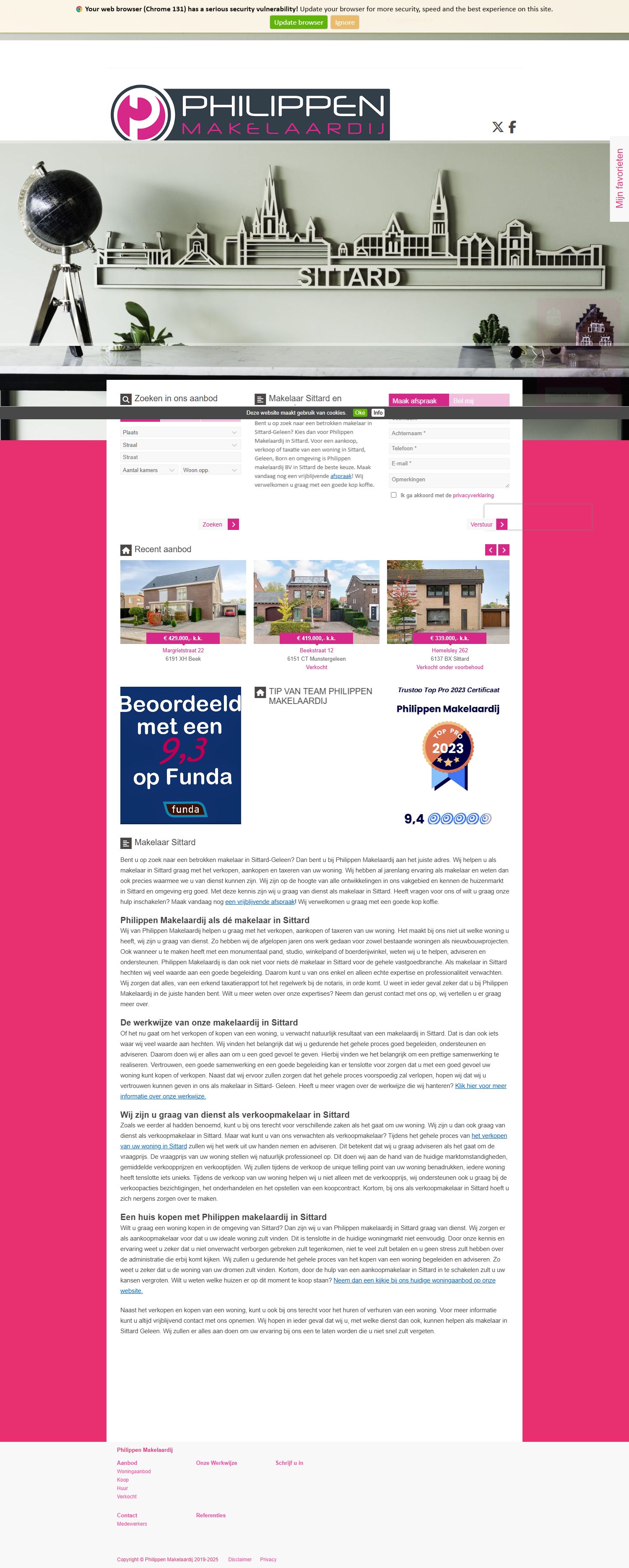 Kantoorfoto Philippen Makelaardij