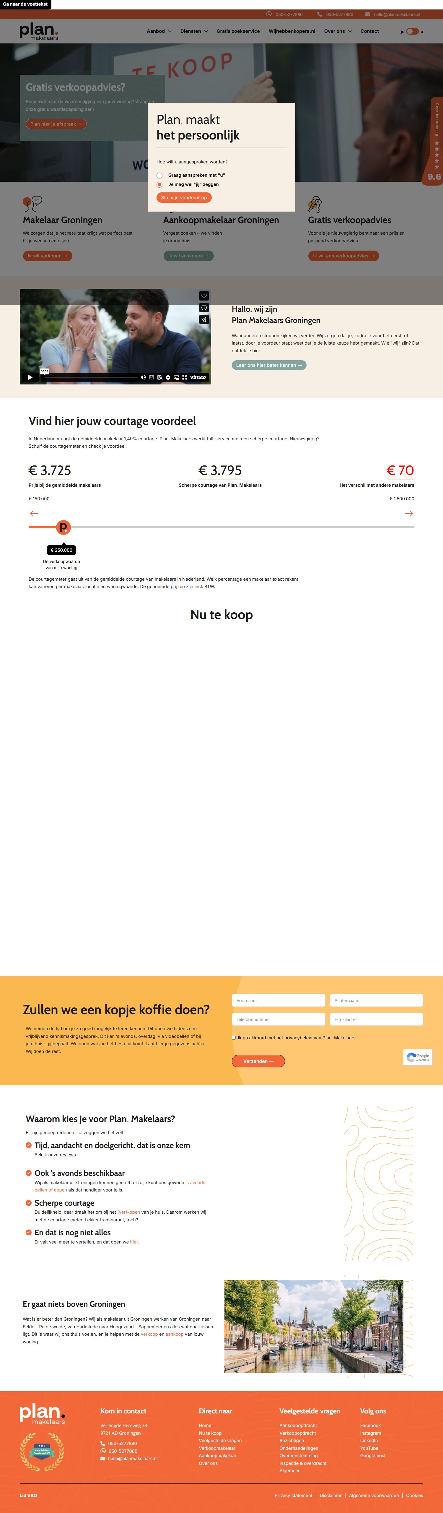 Kantoor foto van Plan Makelaars Groningen