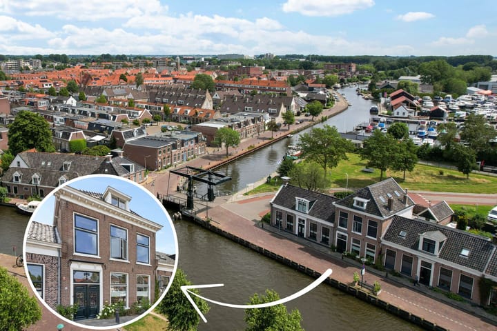 Prinsengracht 21 in Sneek foto