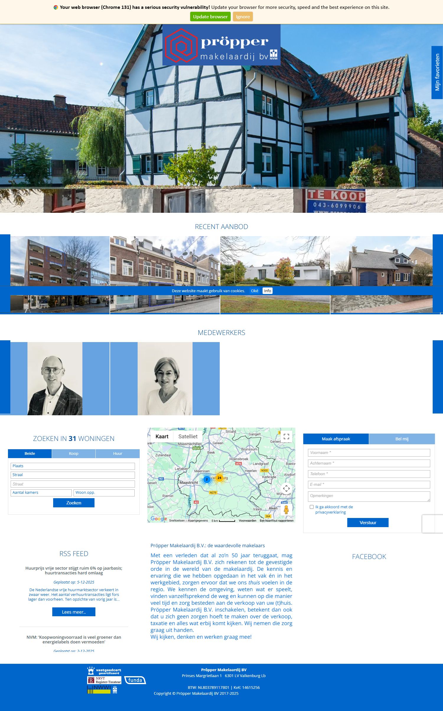 Kantoorfoto Pröpper Makelaardij