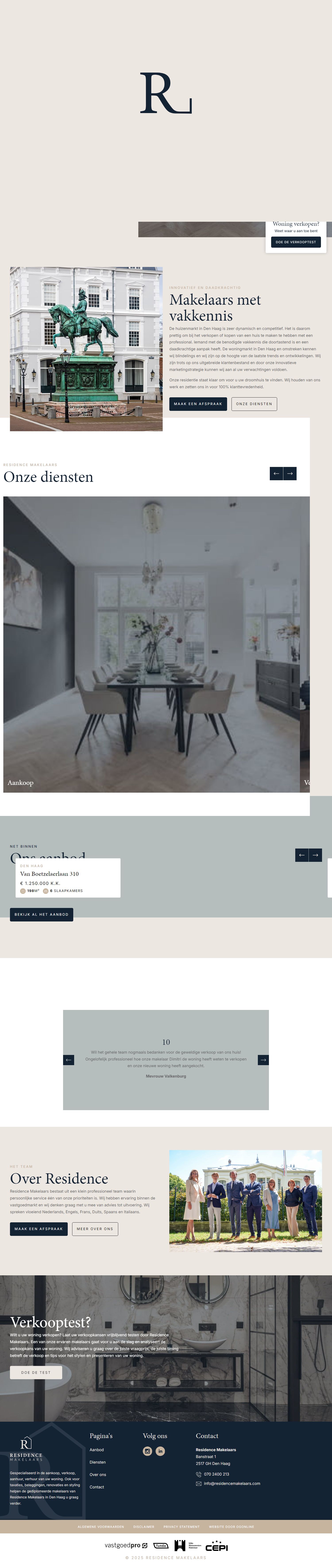 Kantoor foto van Residence Makelaars