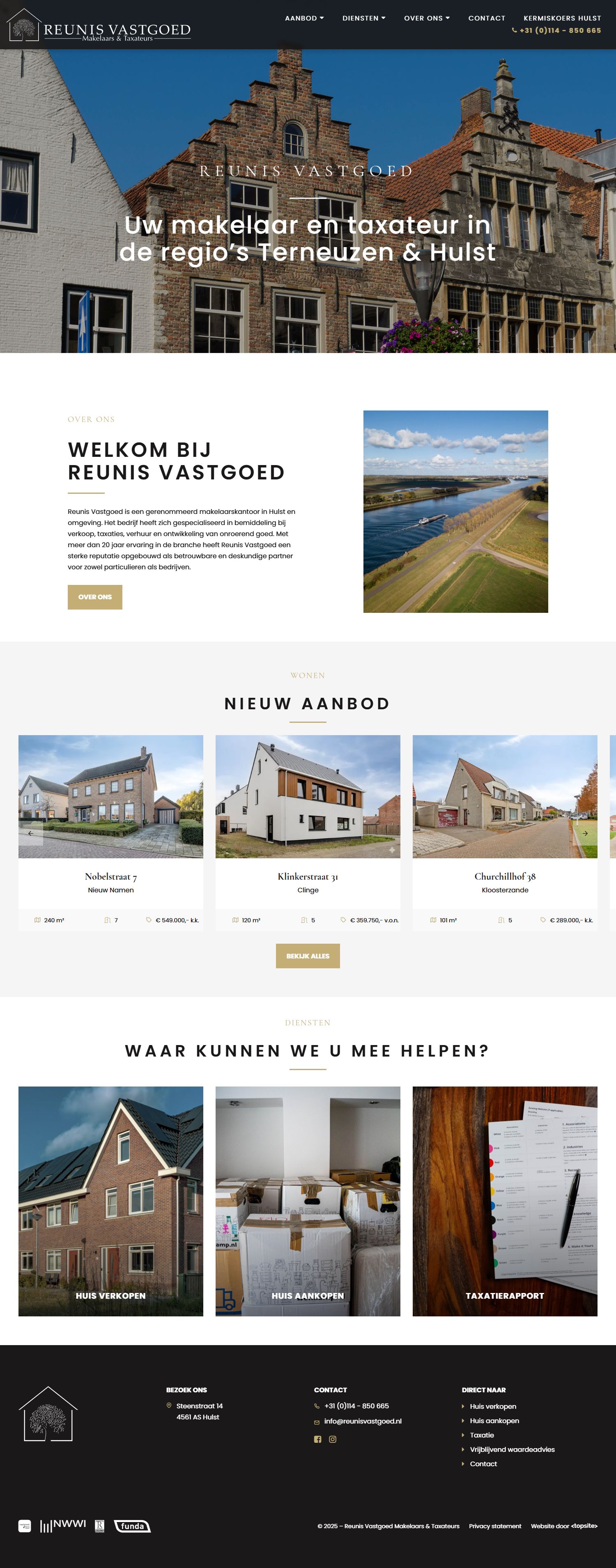 Kantoorfoto Reunis Vastgoed