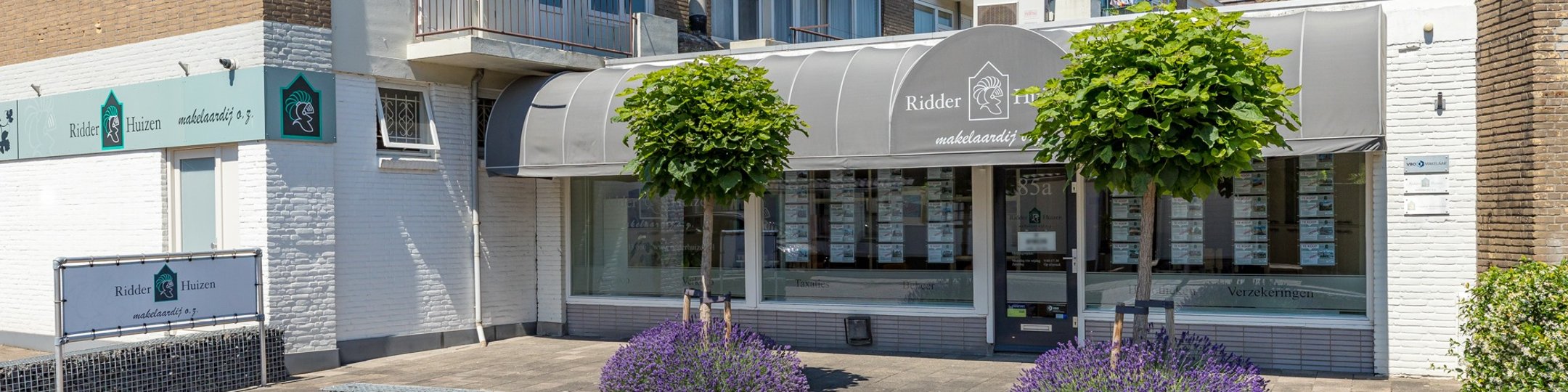Foto van het kantoor van Ridder Huizen makelaardij o.z