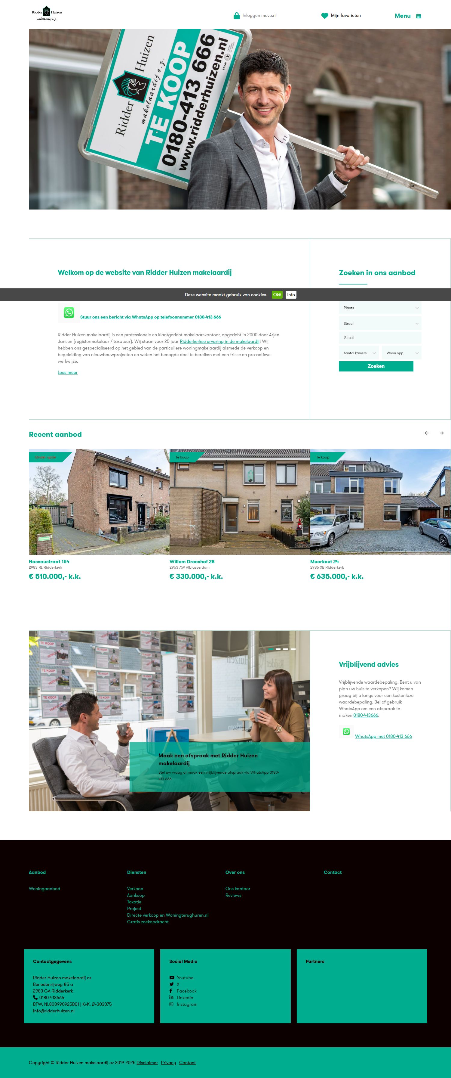 Kantoor foto van Ridder Huizen makelaardij o.z