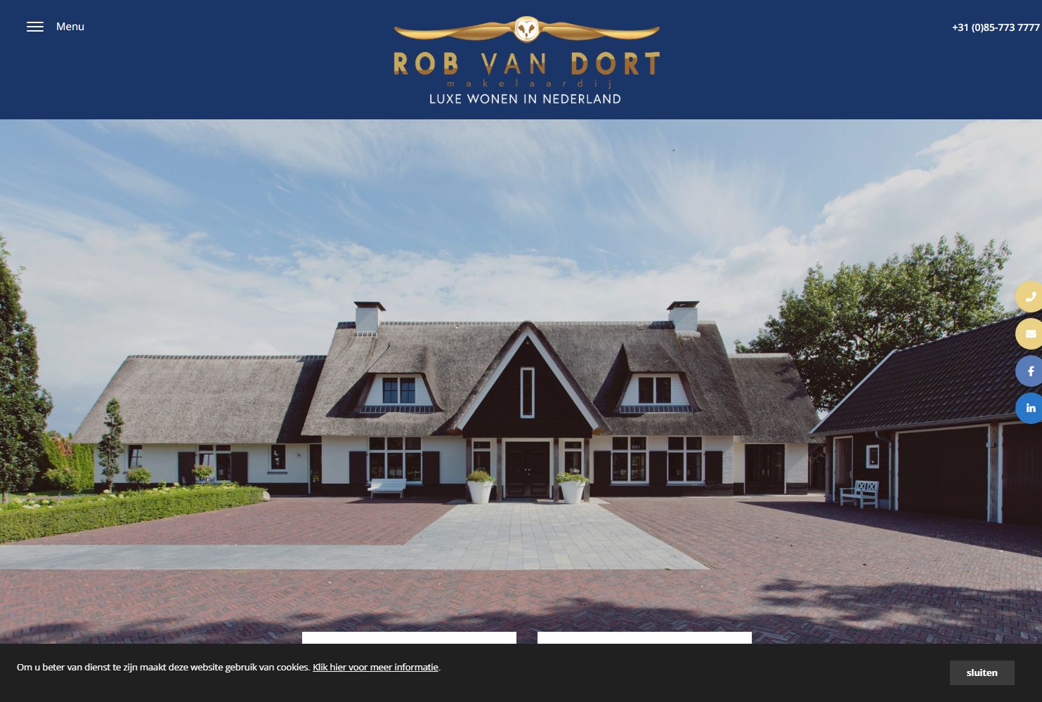 Kantoorfoto Rob van Dort Makelaardij