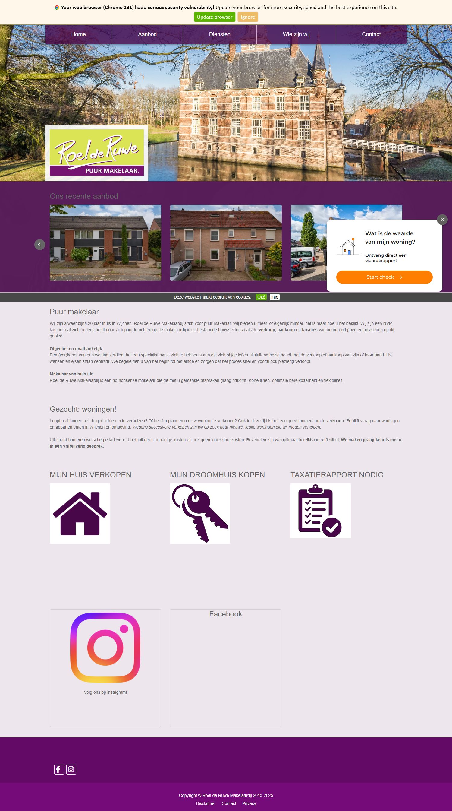 Kantoorfoto Roel de Ruwe Makelaardij