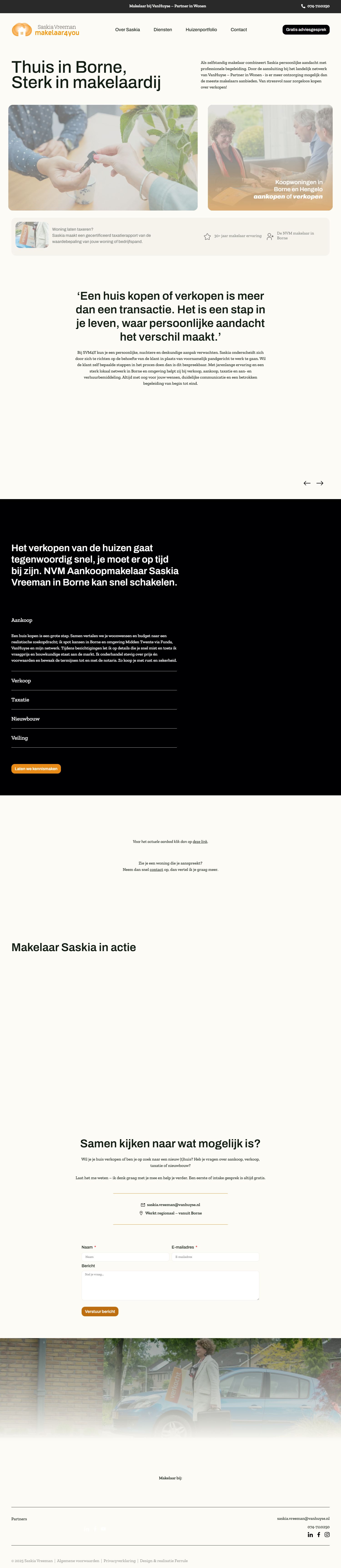 Kantoorfoto Saskia Vreeman Makelaar 4You