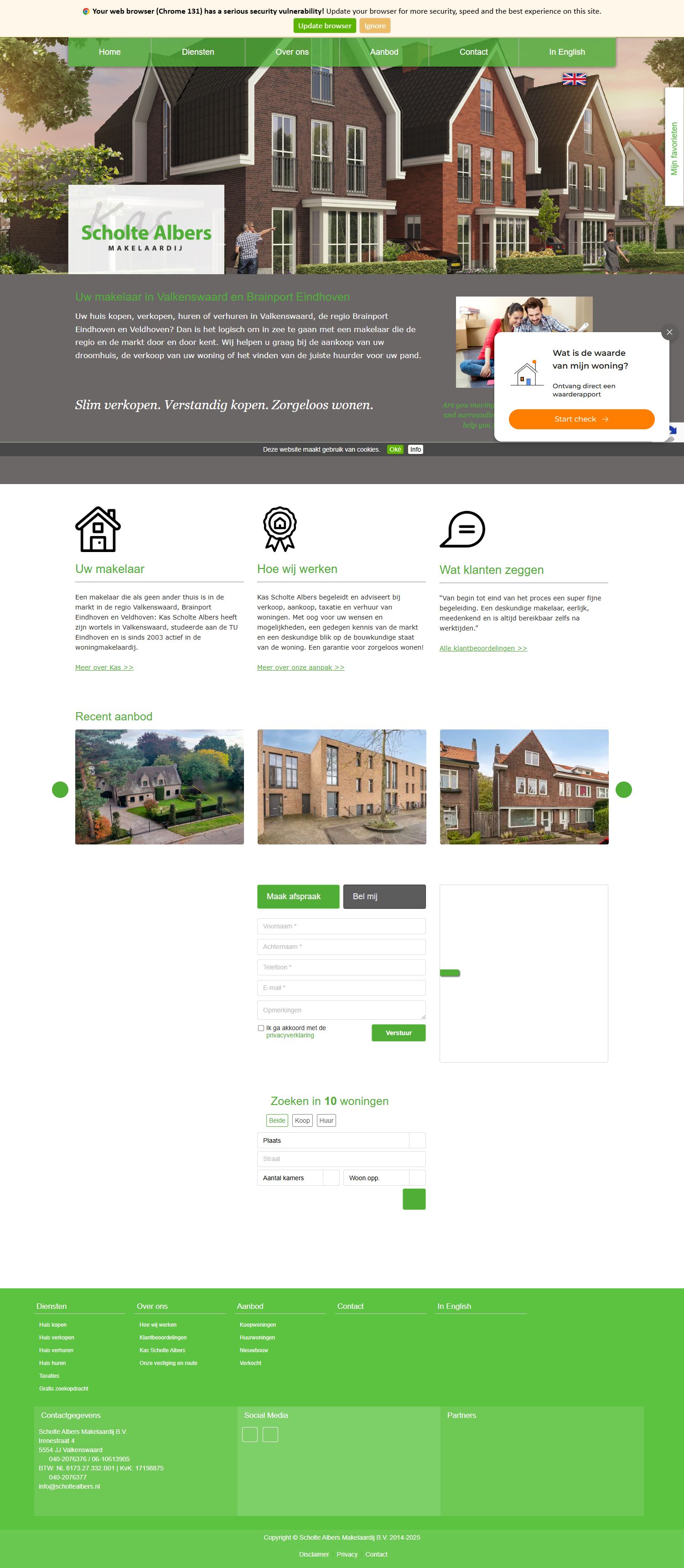 Kantoorfoto Scholte Albers Makelaardij