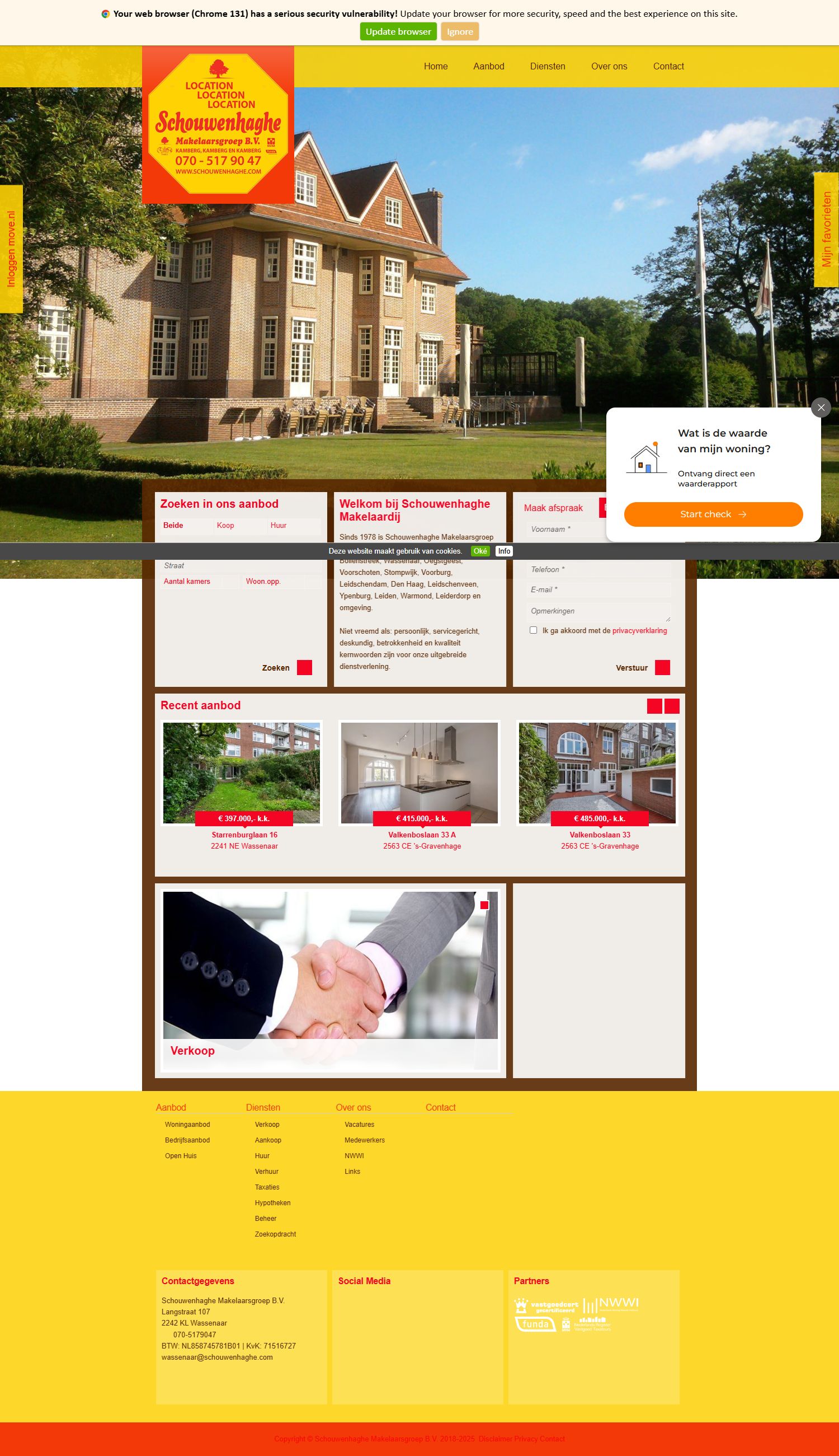 Kantoorfoto Schouwenhaghe Makelaarsgroep B.V.