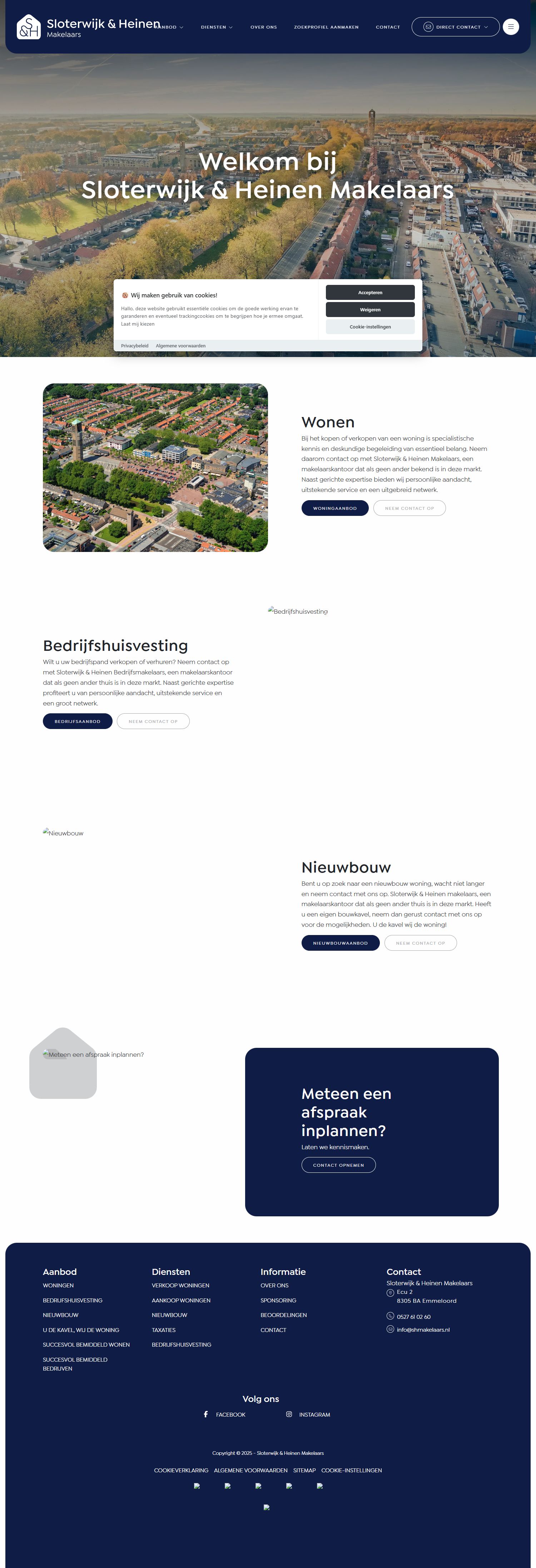 Kantoorfoto Sloterwijk & Heinen Makelaars