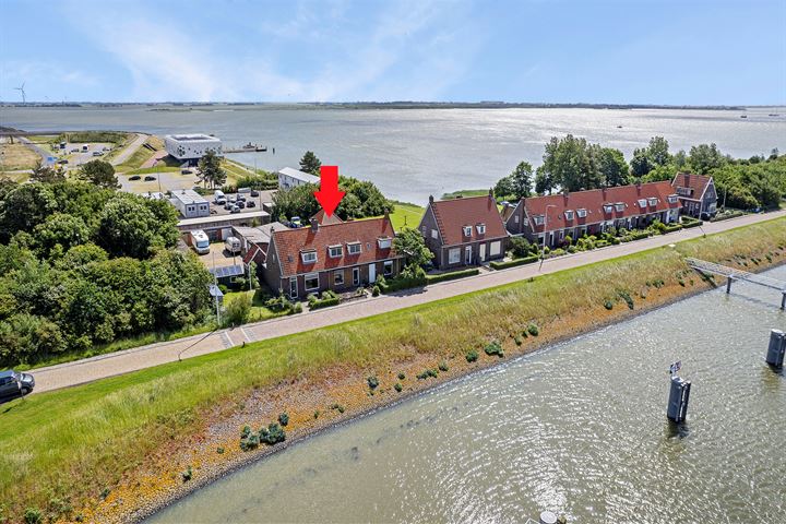 Sluisweg 17 in Kornwerderzand foto
