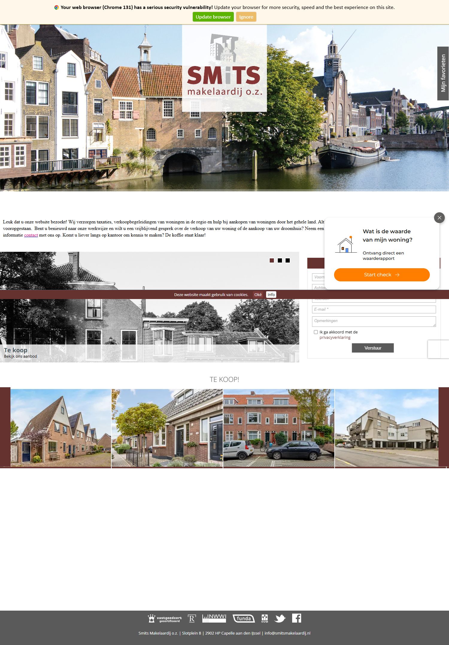 Kantoor foto van Smits Makelaardij, uw persoonlijke NVM makelaar!