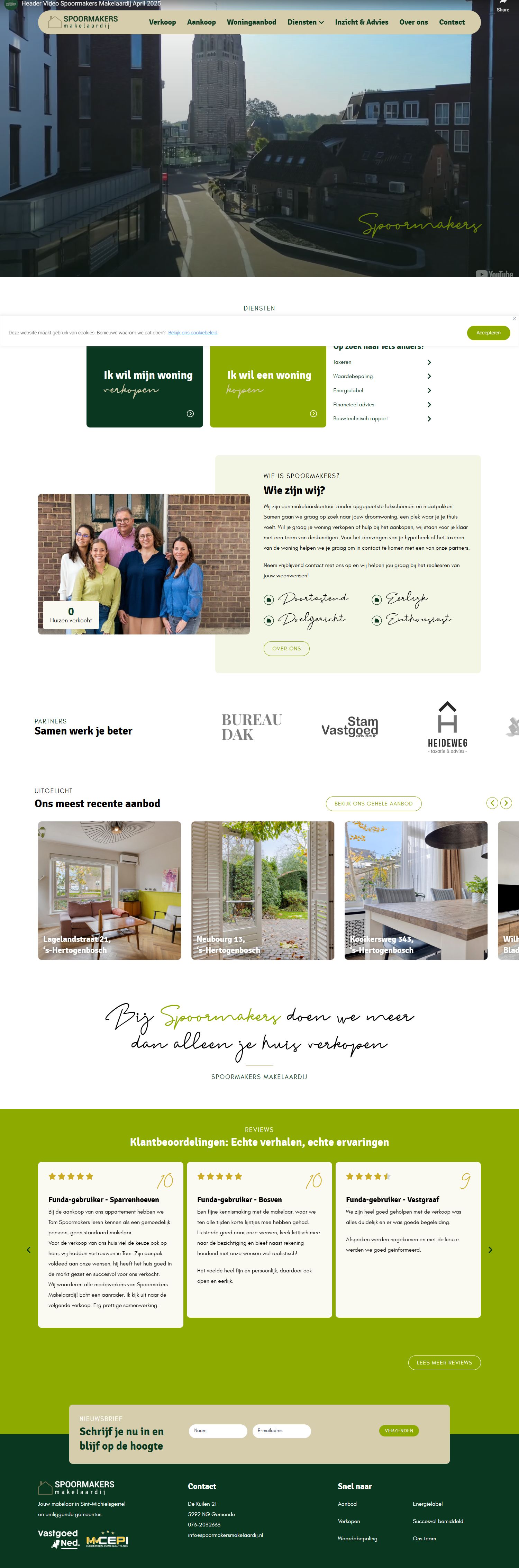 Kantoorfoto Spoormakers Makelaardij