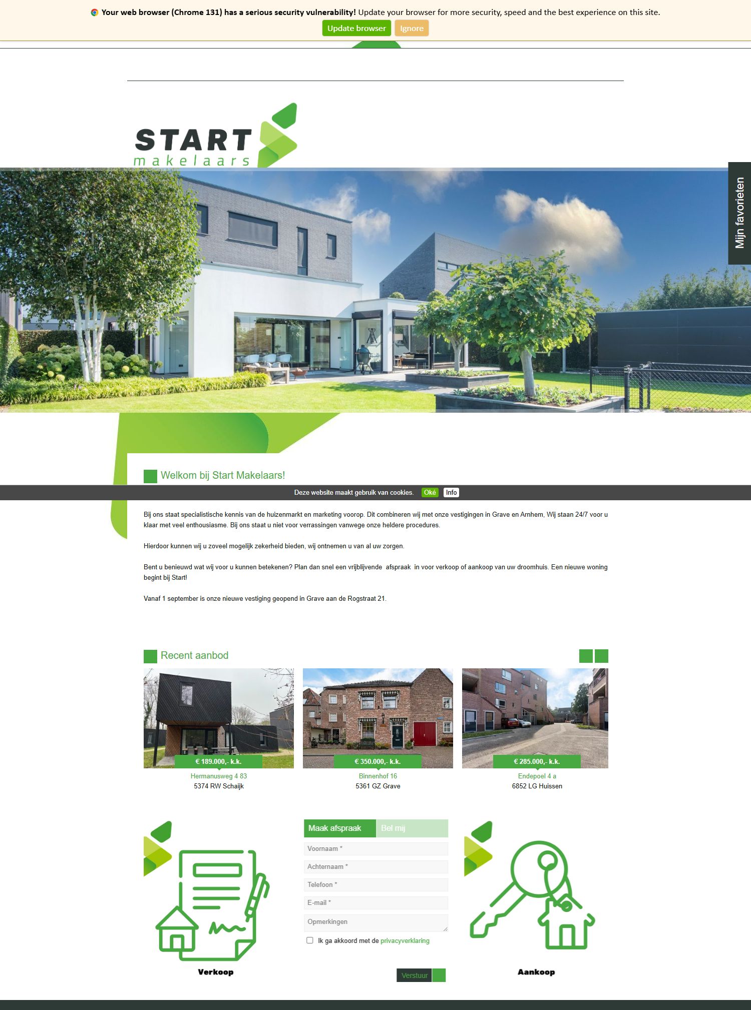 Kantoorfoto START Makelaars