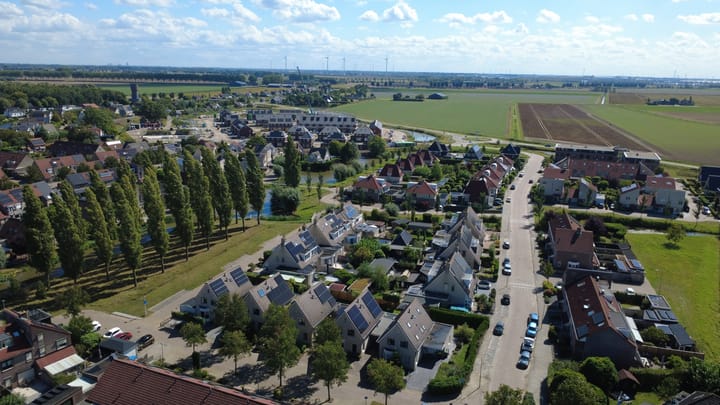Stoop van Strijenstraat 19 in Strijen foto