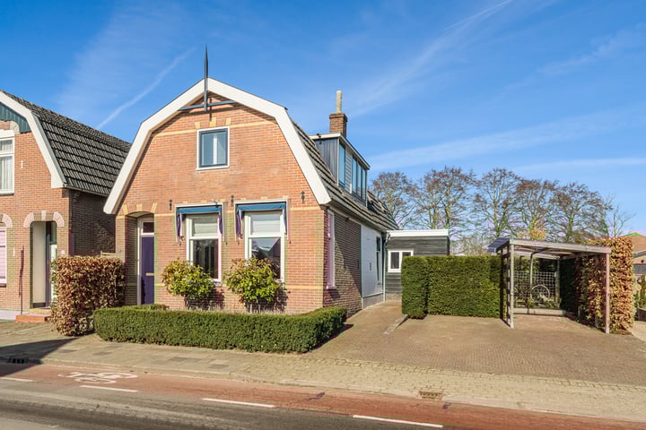 Streekweg 221 in Hoogkarspel foto