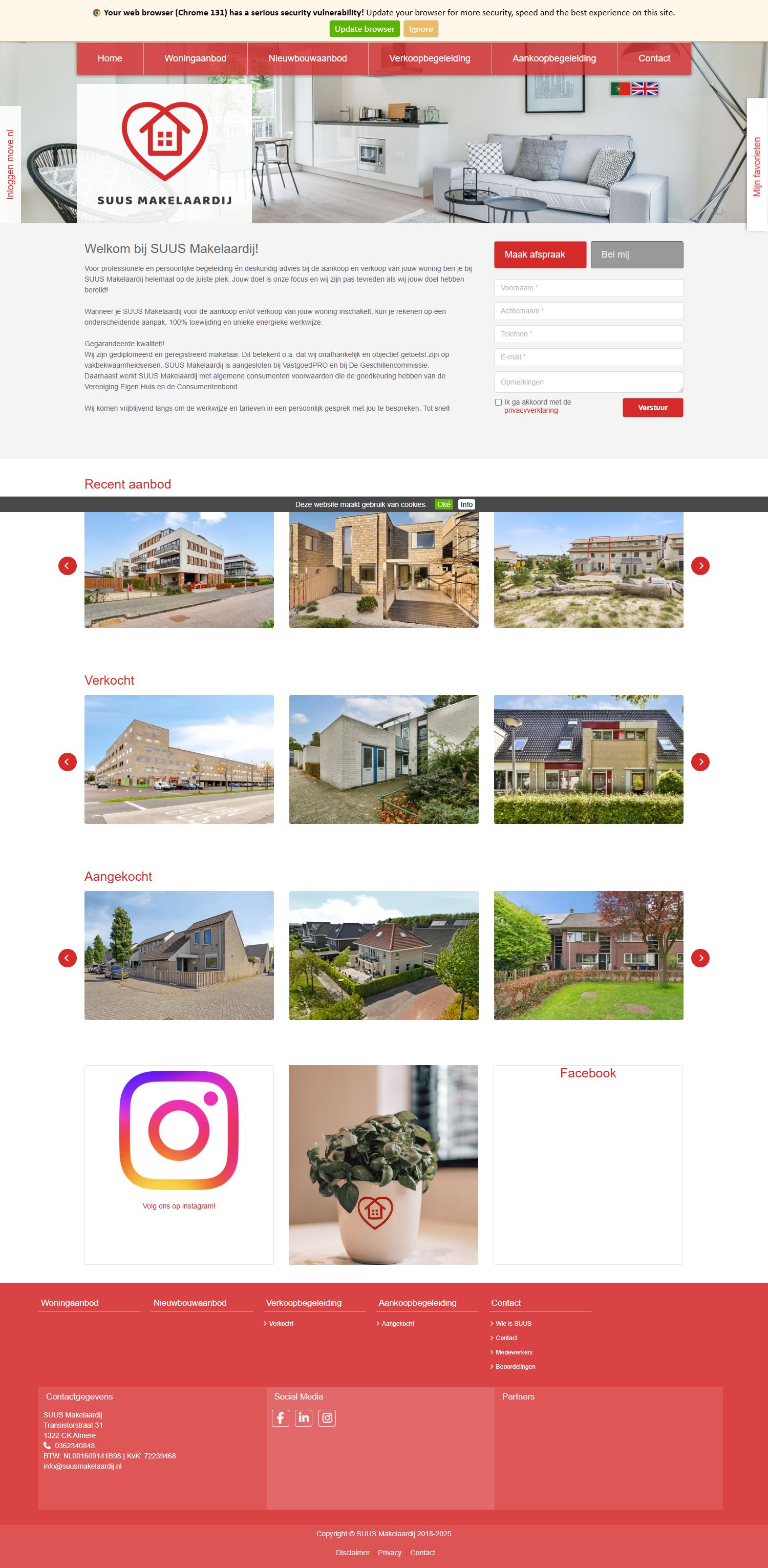 Kantoorfoto SUUS Makelaardij