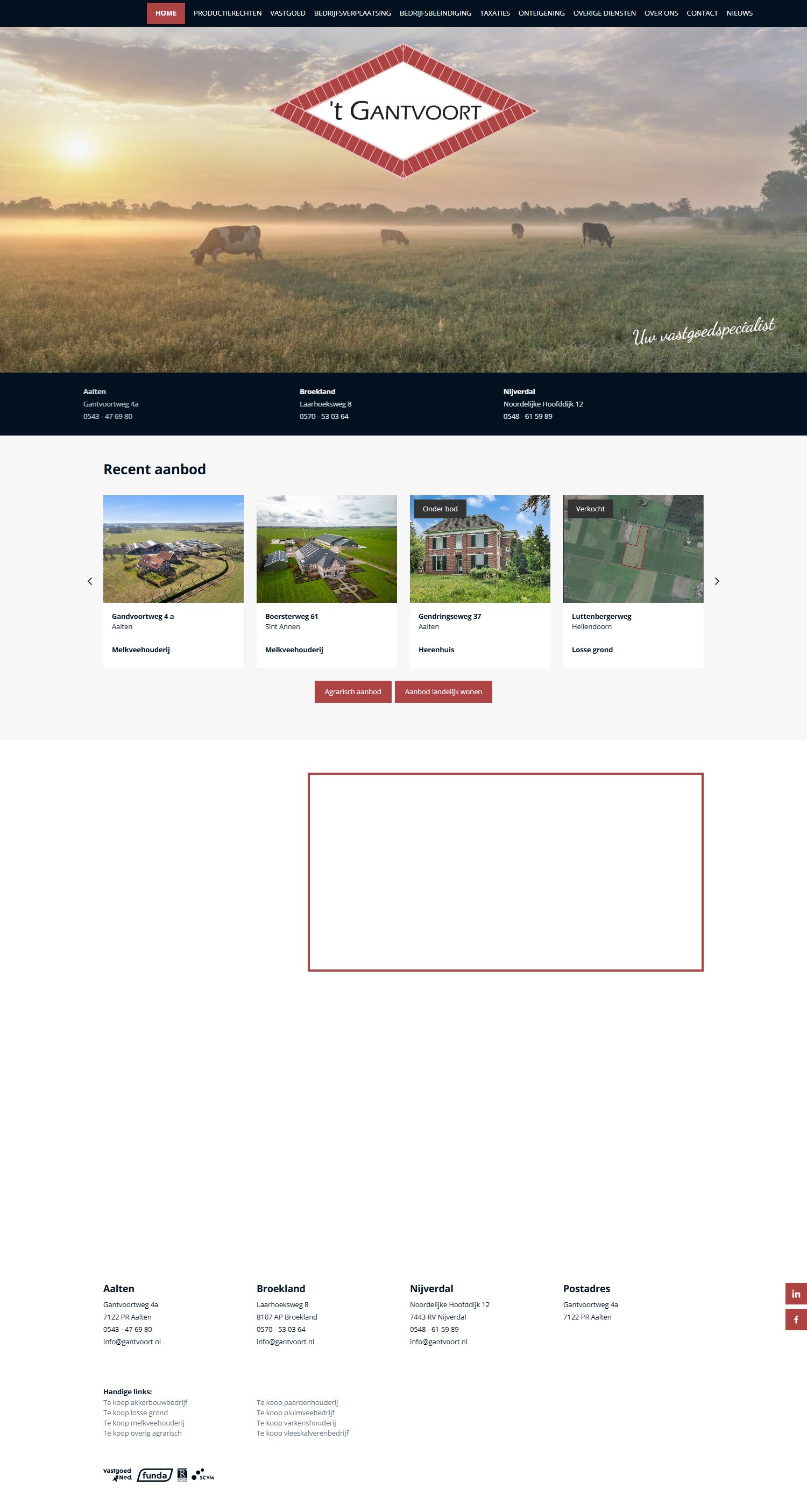 Kantoorfoto 't Gantvoort Makelaars & Adviseurs