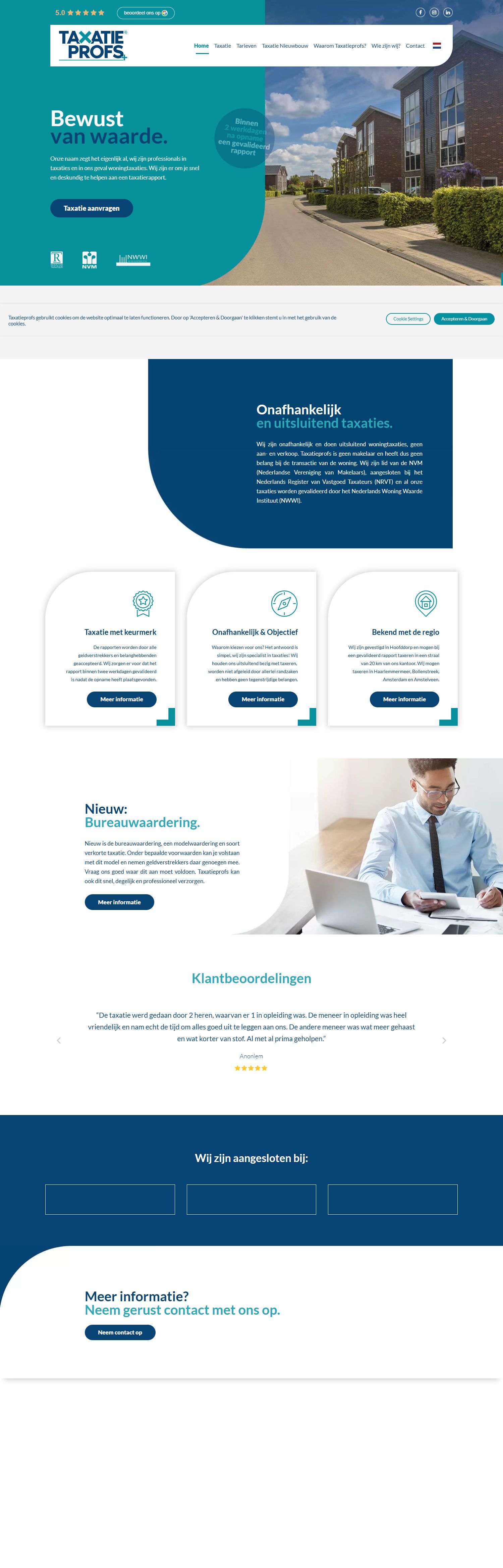 Kantoorfoto Taxatieprofs