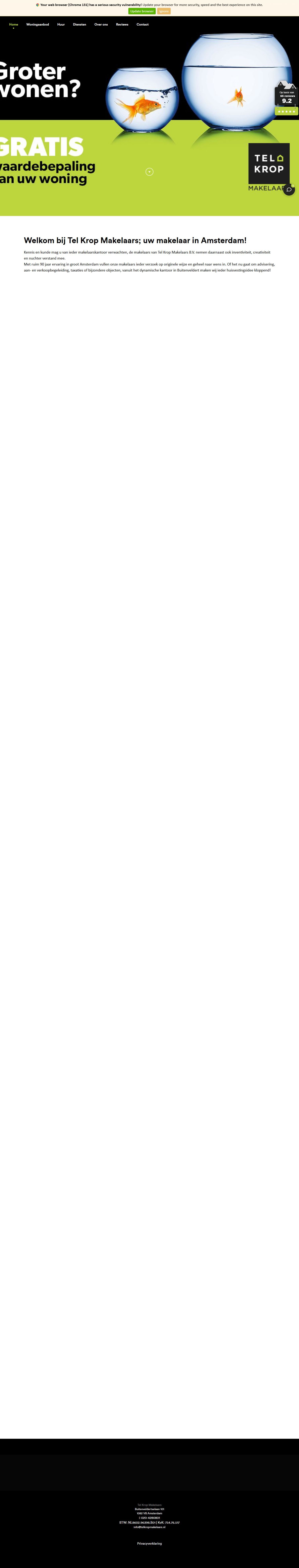 Kantoor foto van Tel Krop Makelaars