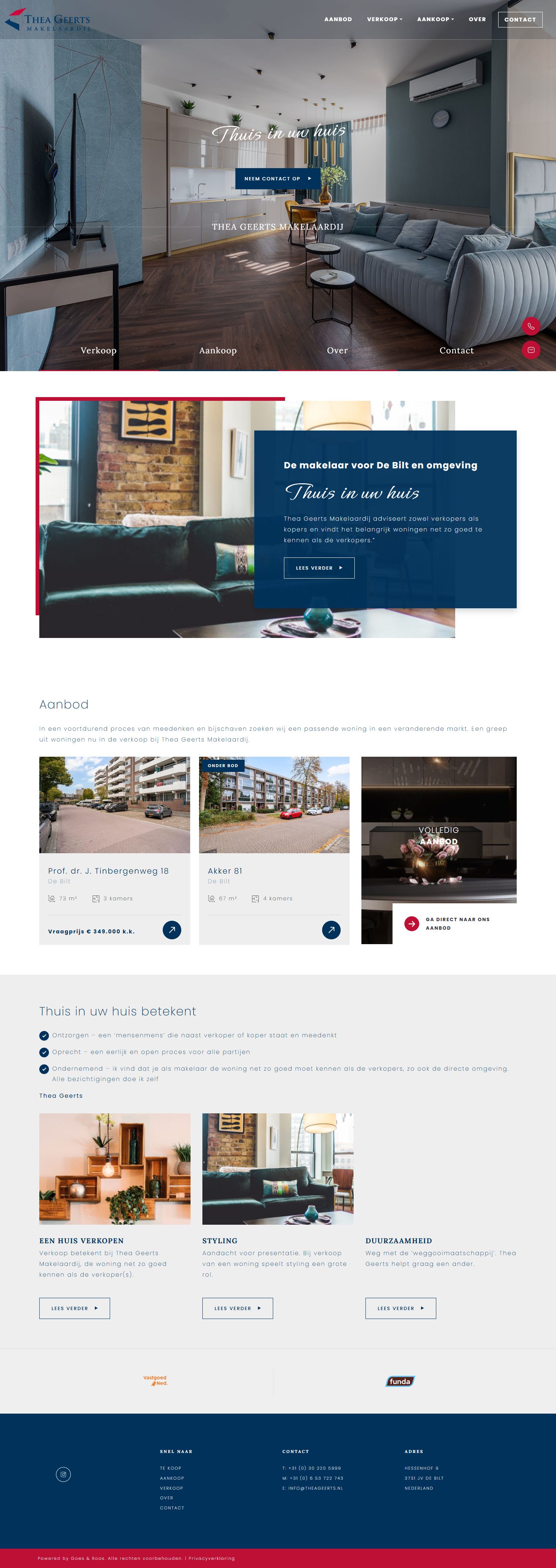 Kantoorfoto Thea Geerts Makelaardij